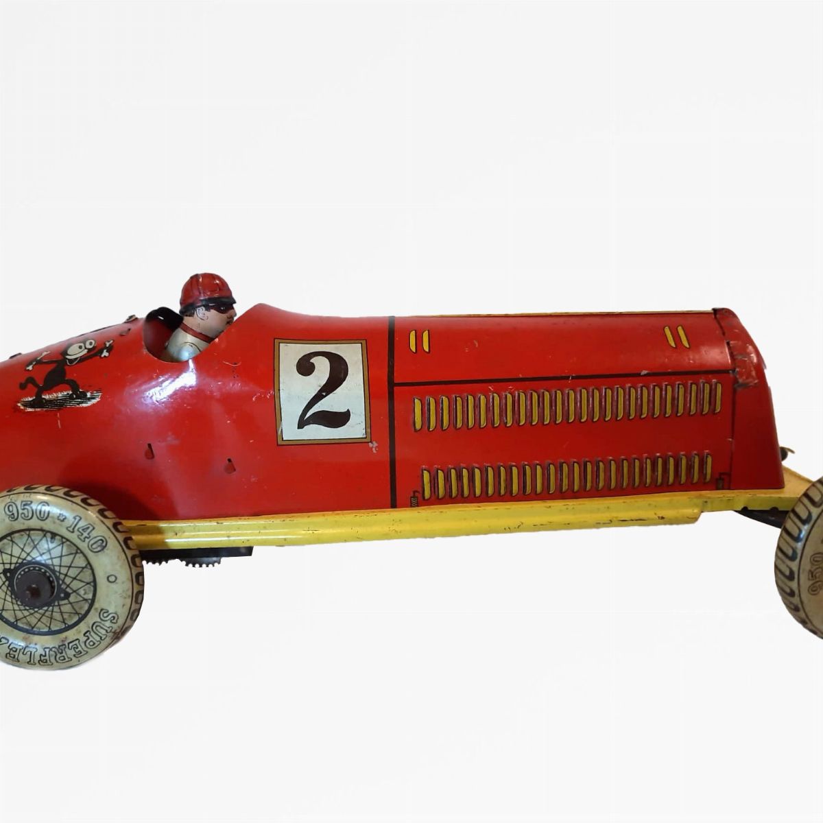 Ingap - Alfa Romeo, Modello 2300 in latta litografata, carica a molla