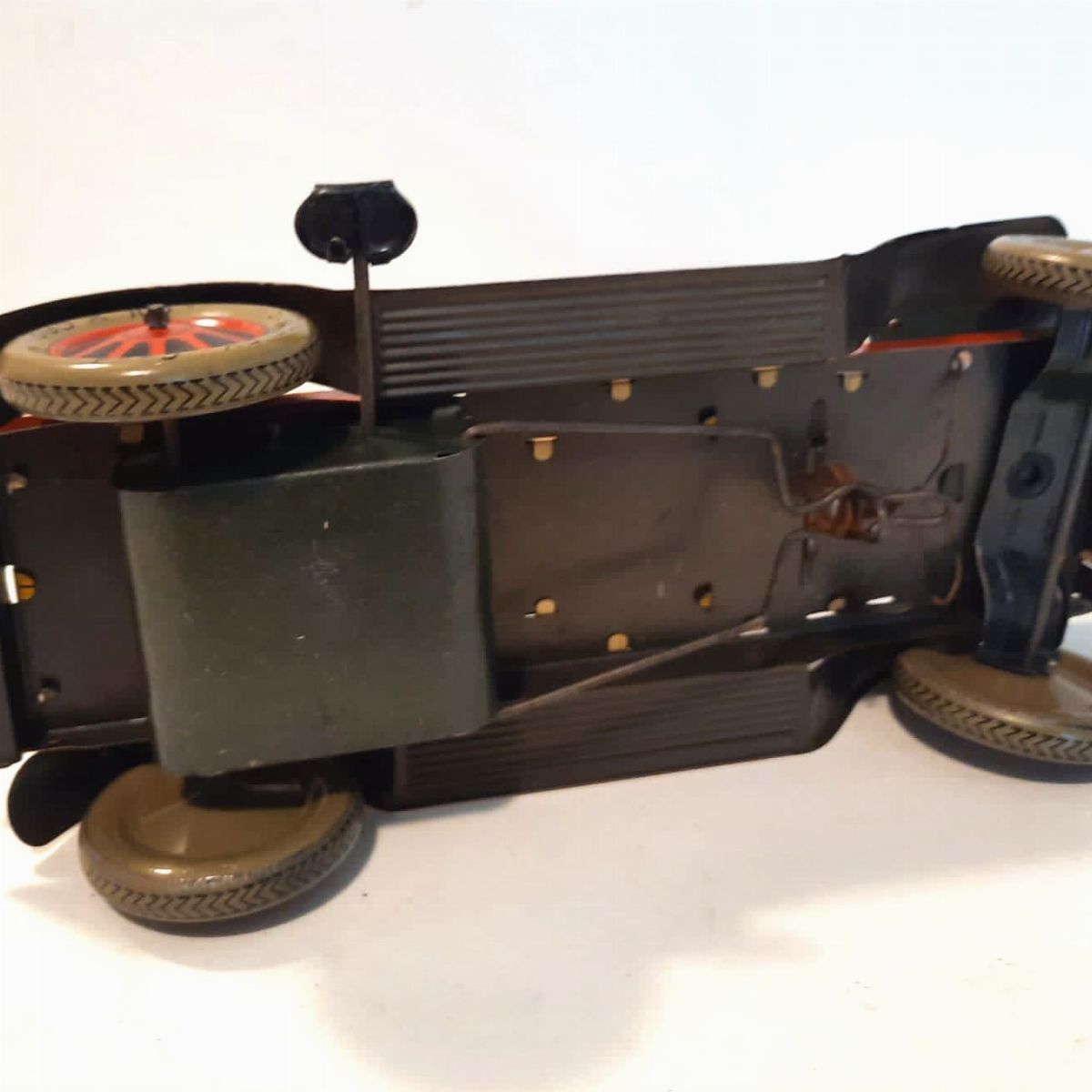 Ingap - Autopompa dei pompieri, giocattolo in latta litografata del 1938