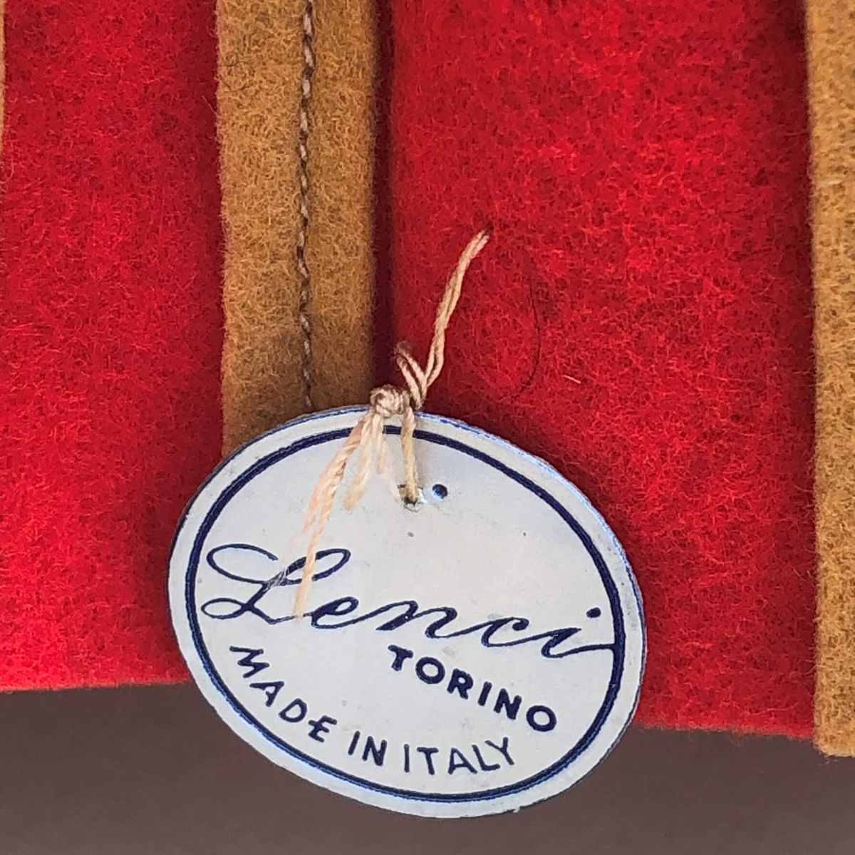 Lenci - Mascotte in panno anni '30, altezza 22 cm