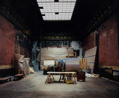 Versailles II, C-print montata su alluminio