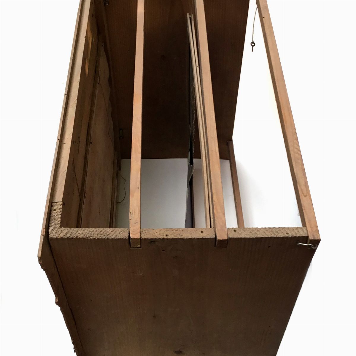 Teatro con fondali, legno e carta, fine '800