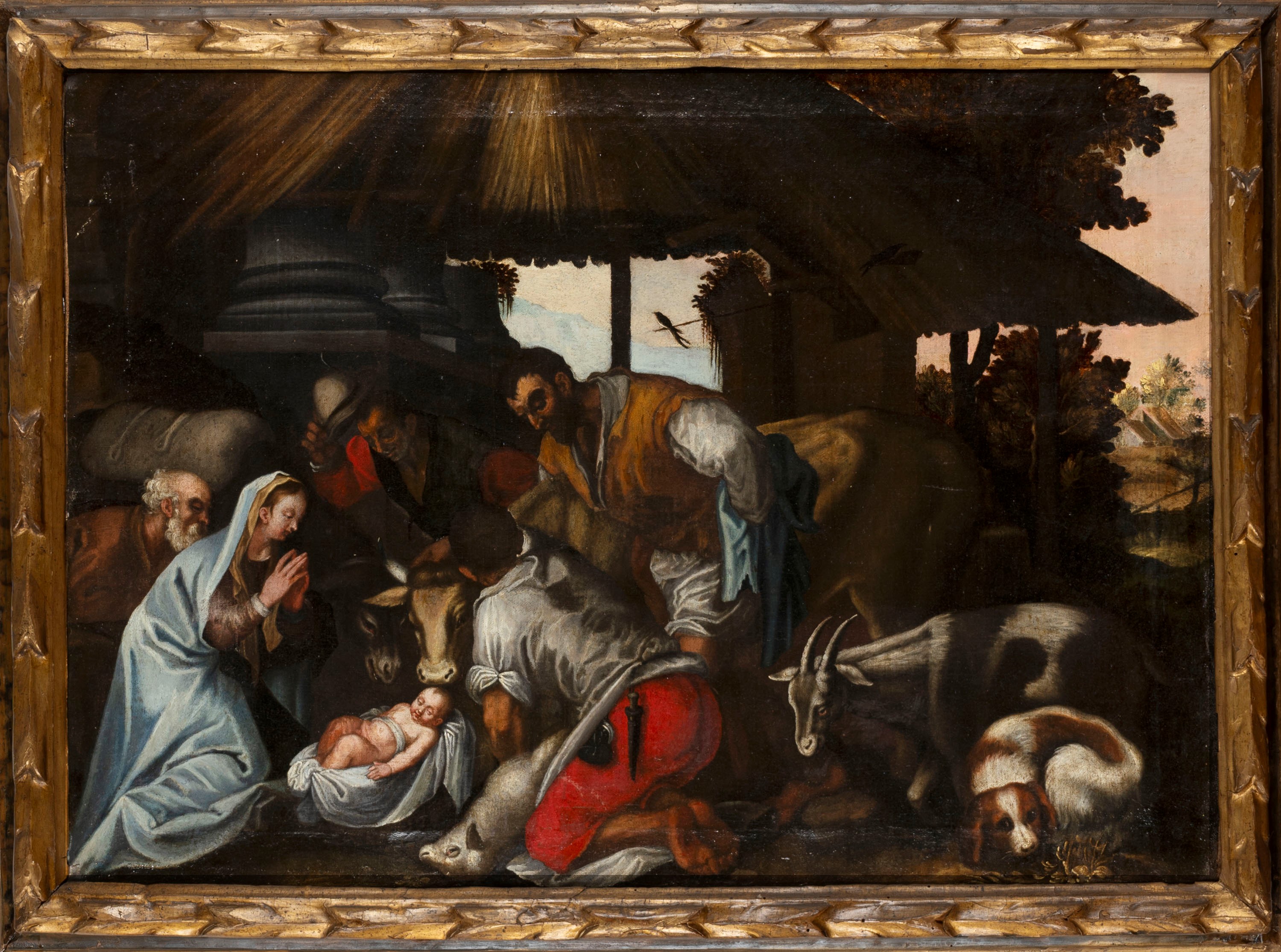Seguace dei Bassano - Adorazione dei Pastori