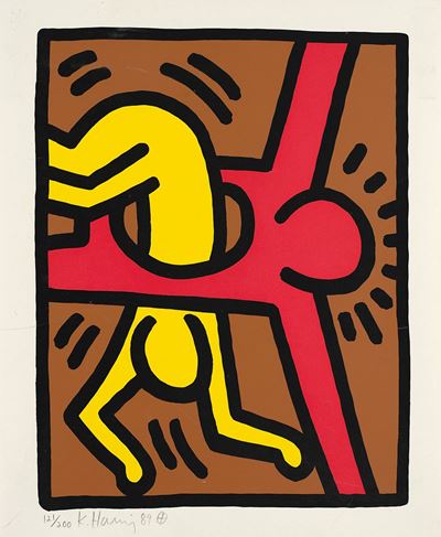 Pop Shop IV: one print, litografia a colori, 1989