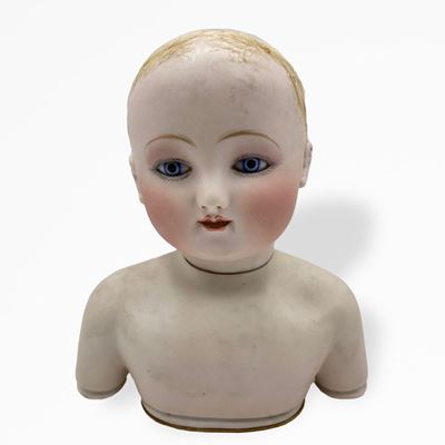 Giocattolo d'epoca, Taufling Baby, prodotto in Francia, 1875