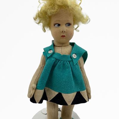 Bambola serie 360, giocattolo d'epoca, altezza cm 26