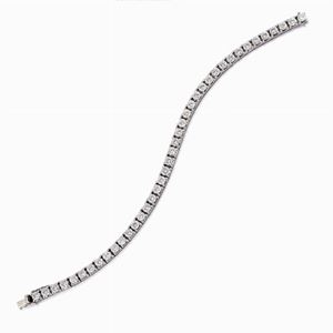 Bracciale tennis con diamanti