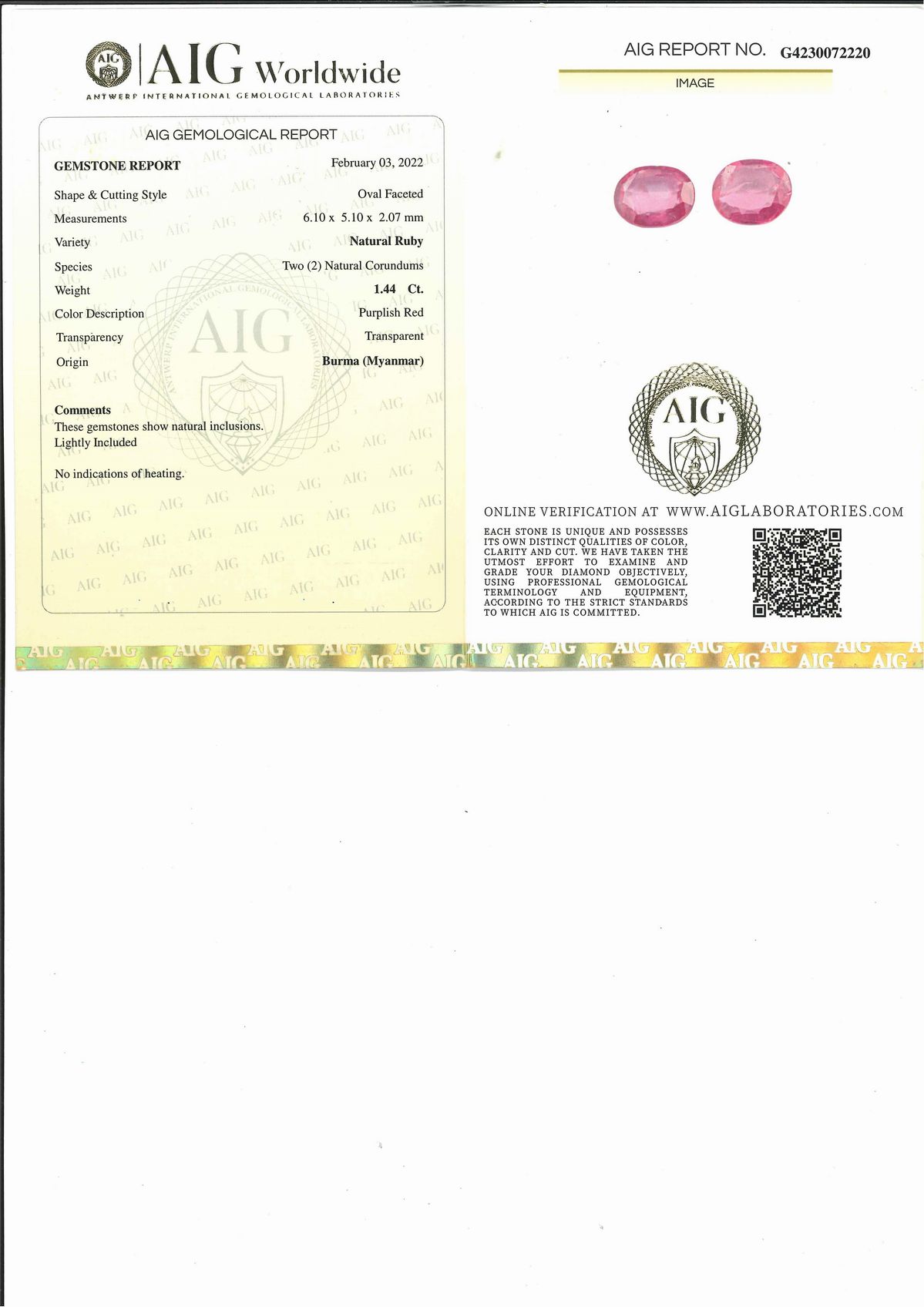 Anello in oro rosa 18k con smeraldo e rubini