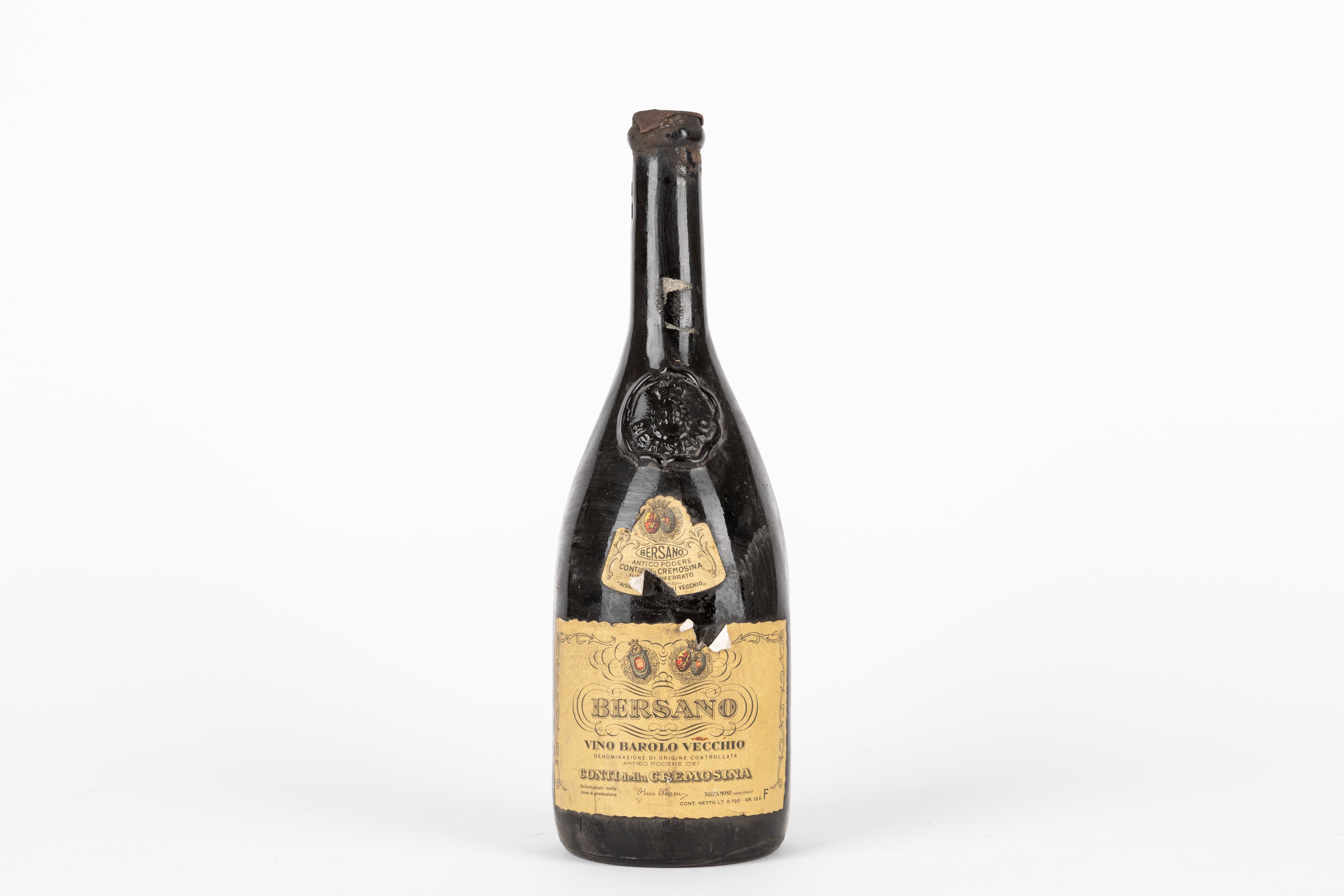 Piemonte - Bersano Conti Della Cremosina Barolo 1961 | Vini E ...