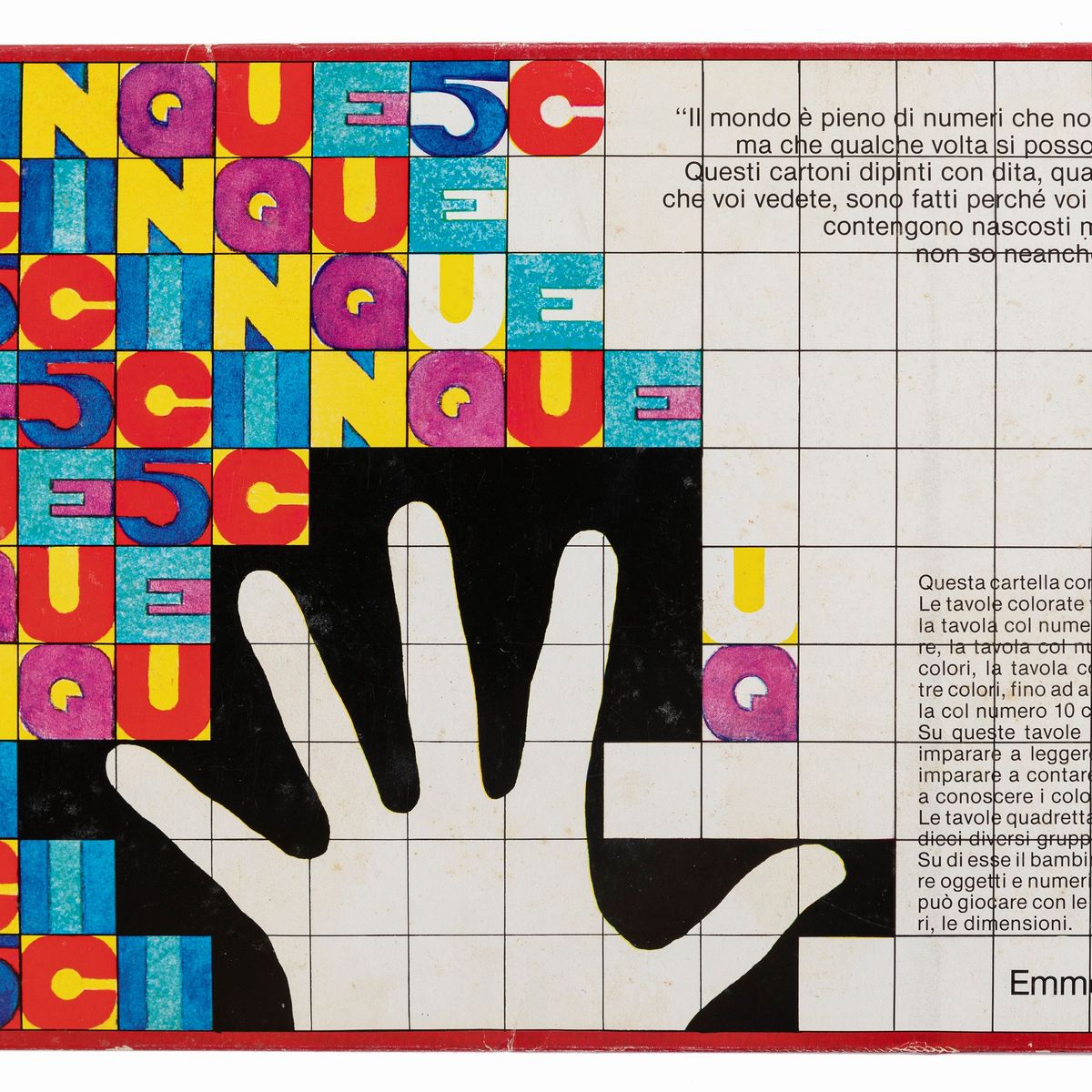 Alighiero Boetti - Da uno a Dieci