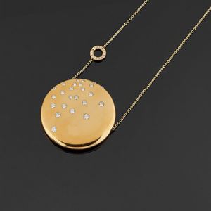 A 18K gold and diamond necklace, Vhernier