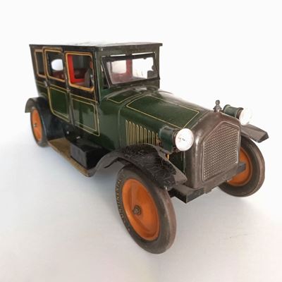 Auto modello Limousine, latta litografata, anni '30