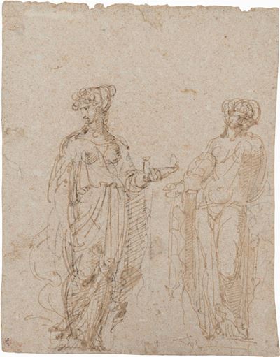 Studio per Figure (recto); Schizzi di Figure (verso)