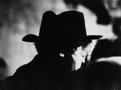 Federico Fellini - Stampa vintage alla gelatina ai sali d'argento