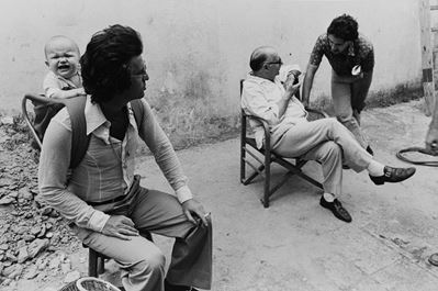 Federico Rossellini in 'Cartesio', stampa vintage alla gelatina ai sali d'argento
