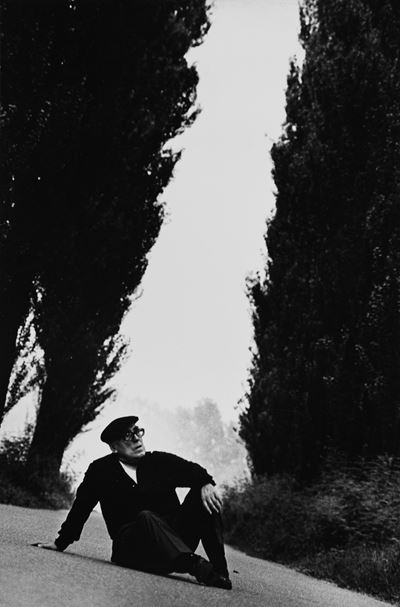 Cesare Zavattini - Stampa vintage alla gelatina ai sali d'argento