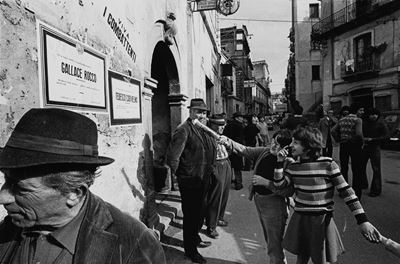 Faida, Calabria - Stampa vintage alla gelatina ai sali d'argento su carta politenata