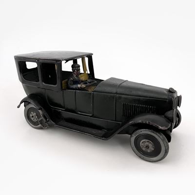 Auto modello Limousine 50A, giocattolo in latta, 1923