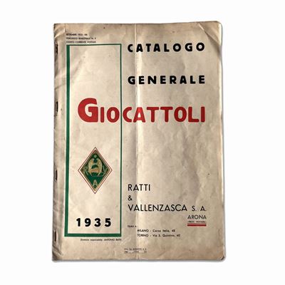 Ratti e Vallanzasca, Catalogo Generale di Giocattoli (1935)