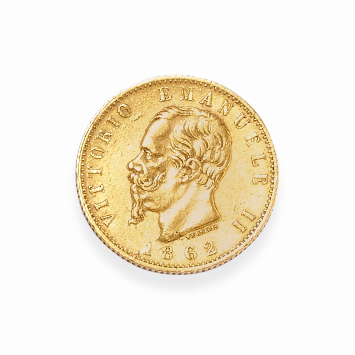 Lotto di monete e medaglie in oro giallo 18k, peso 60 g