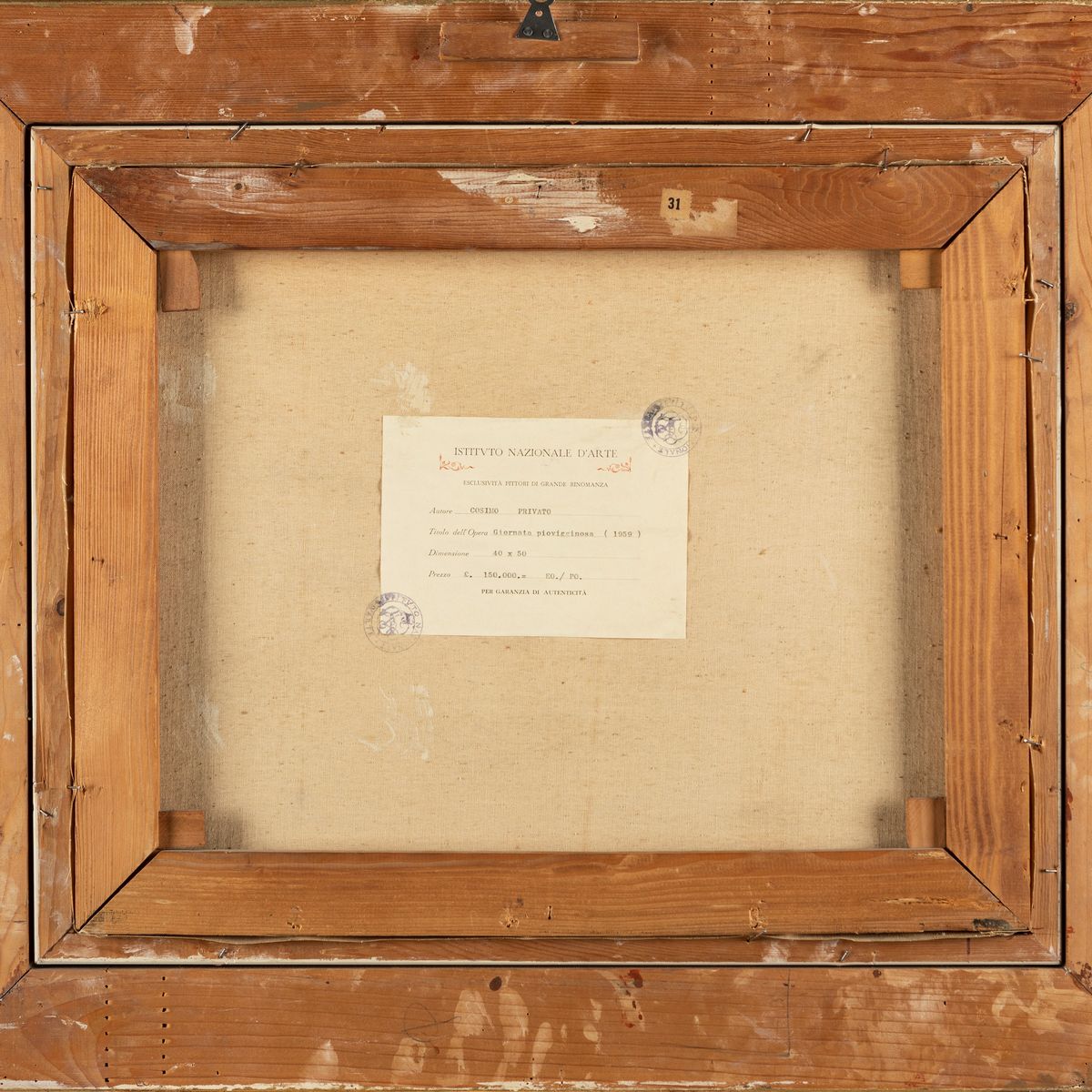 Cosimo Privato - Giornata Piovigginosa