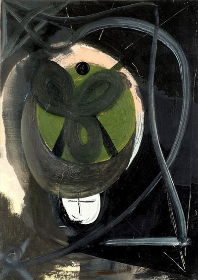 Senza titolo, olio su tela, 1988