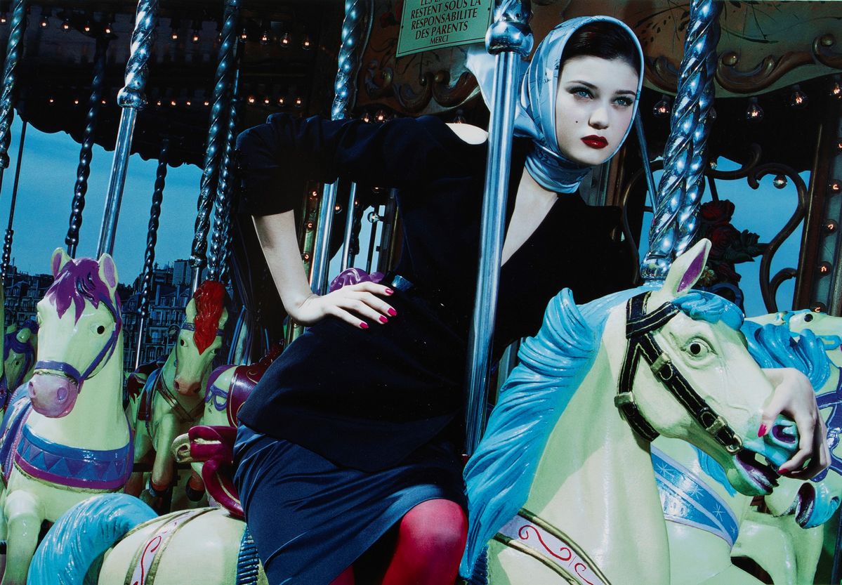 Miles Aldridge - Le Manège Enchanté, fotoserigrafia a colori