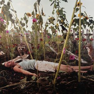 Untitled (Dead girl in garden)
