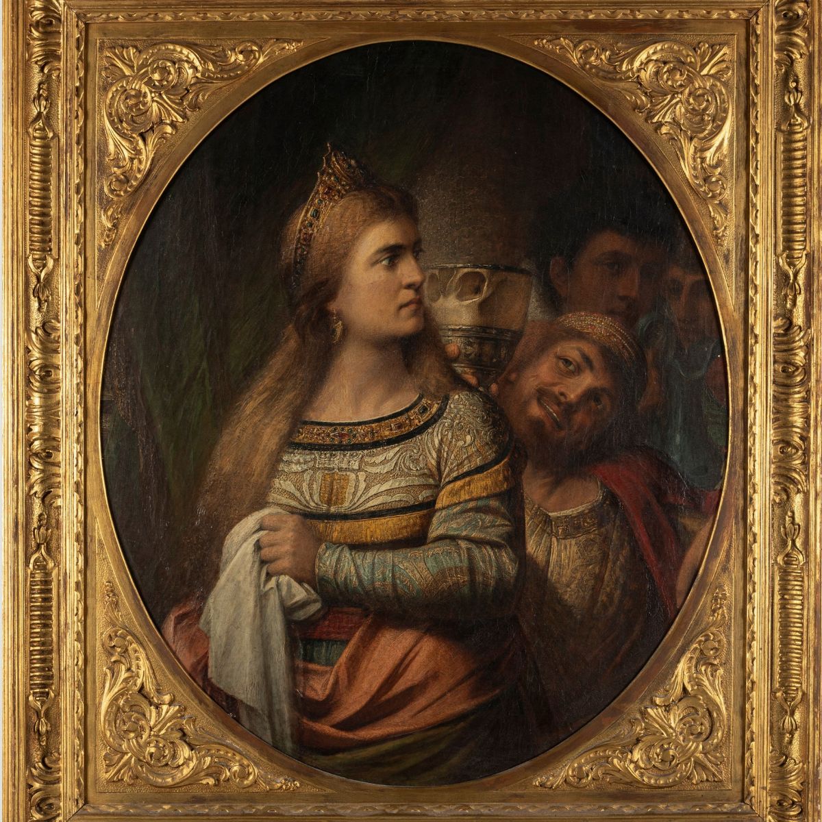 Jacopo D'andrea - Rosmunda al Banchetto di Alboino