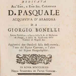 Memoria intorno all'olio di ricino volgare. Aggiuntovi due opuscoli sulla stessa materia, l'uno del signor Canvane e l'altro del signor Hungerbyhler.