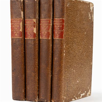 De la litterature du Midi de l'Europe, 1813, edizione originale
