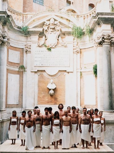 My Rome Stand, C-print vintage, 2005
