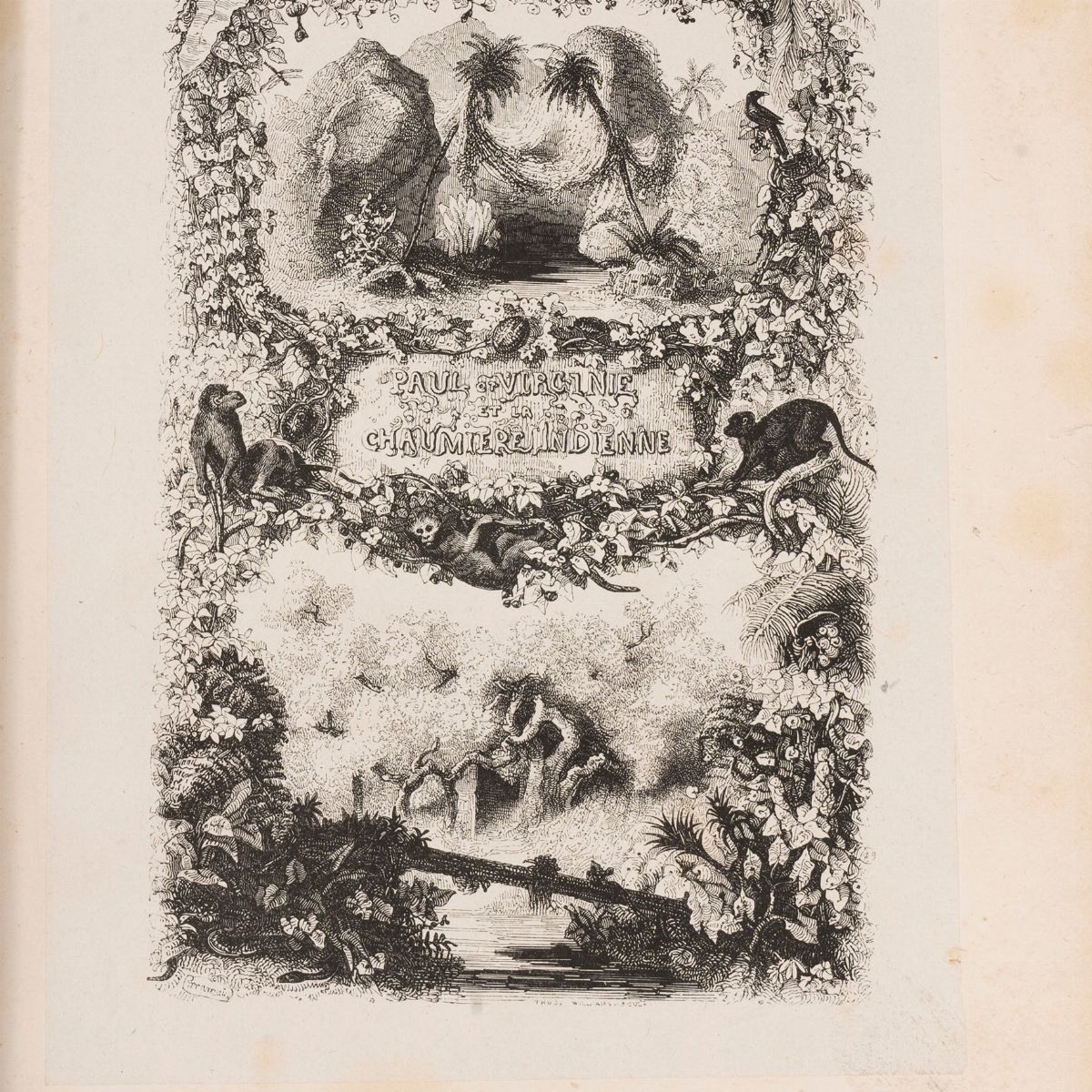 Bernardin De Saint Pierre - Paul et Virginie - Edizione del 1838