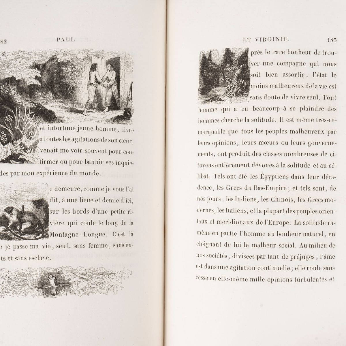 Bernardin De Saint Pierre - Paul et Virginie - Edizione del 1838