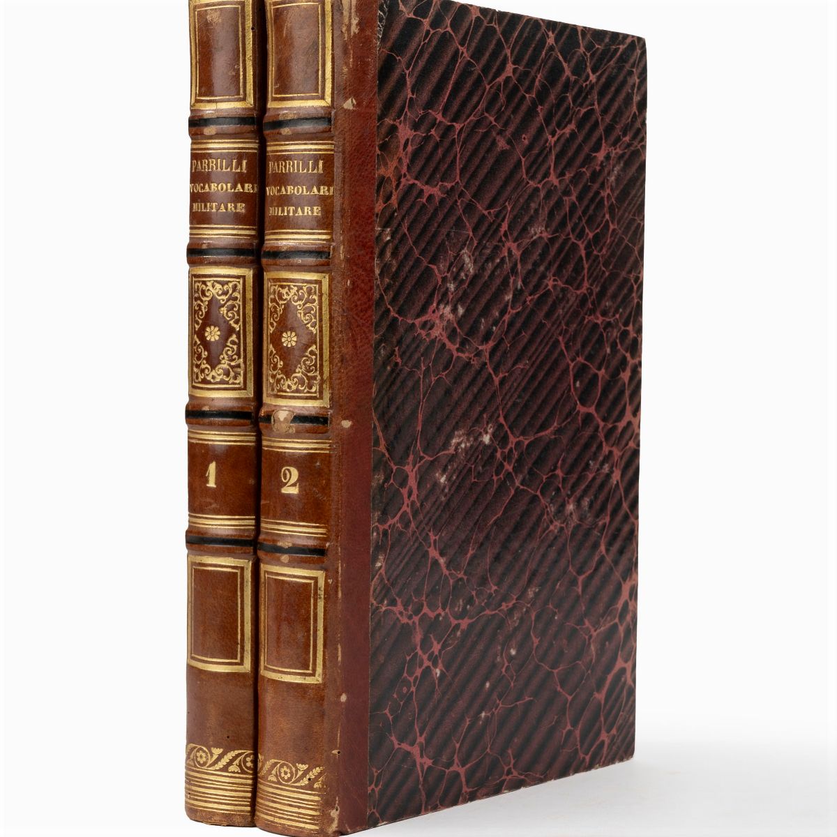 Giuseppe Parrilli - Vocabolario militare di marineria francese, 1846