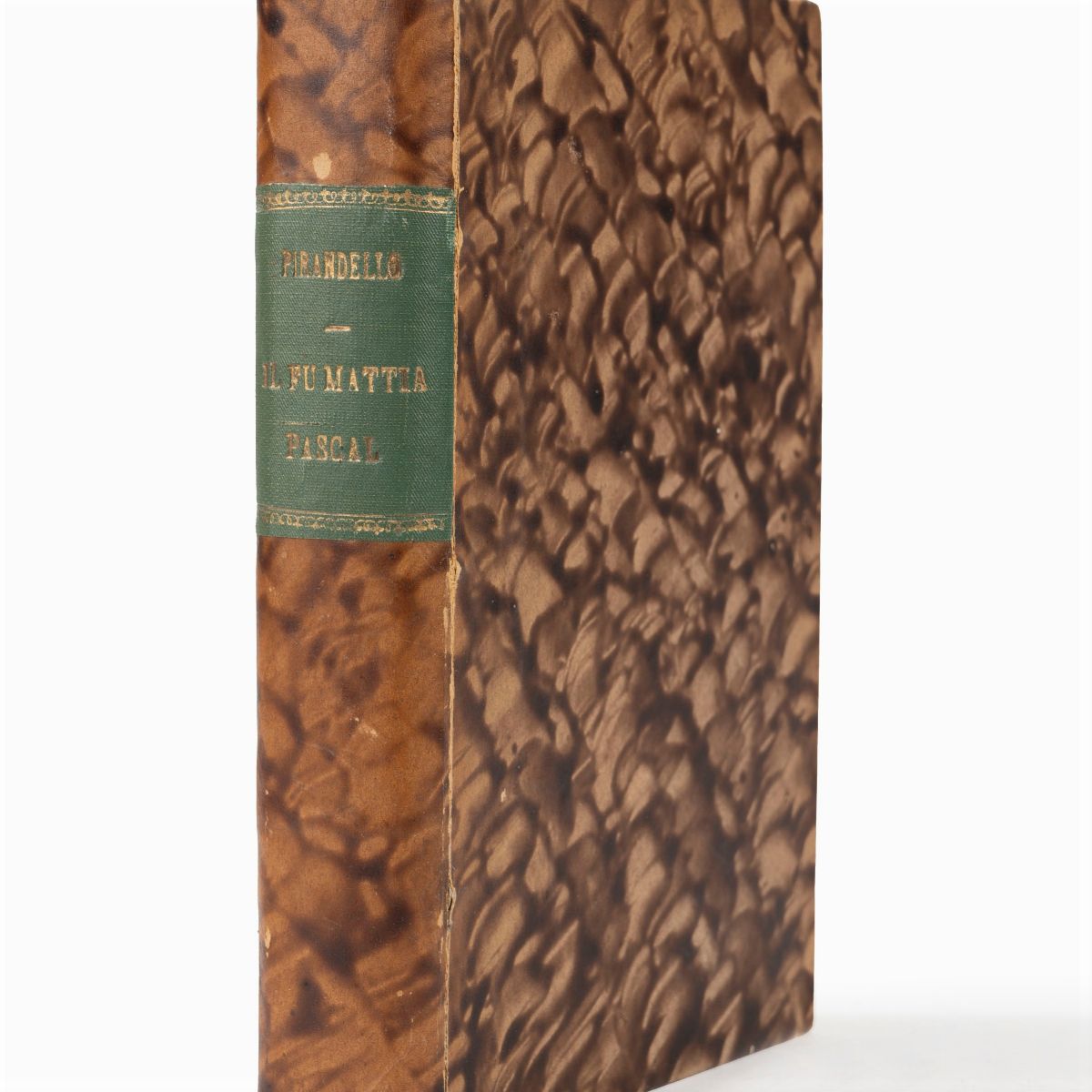 Pirandello, Luigi - Pirandello, Il fu Mattia Pascal. Romanzo, Prima edizione