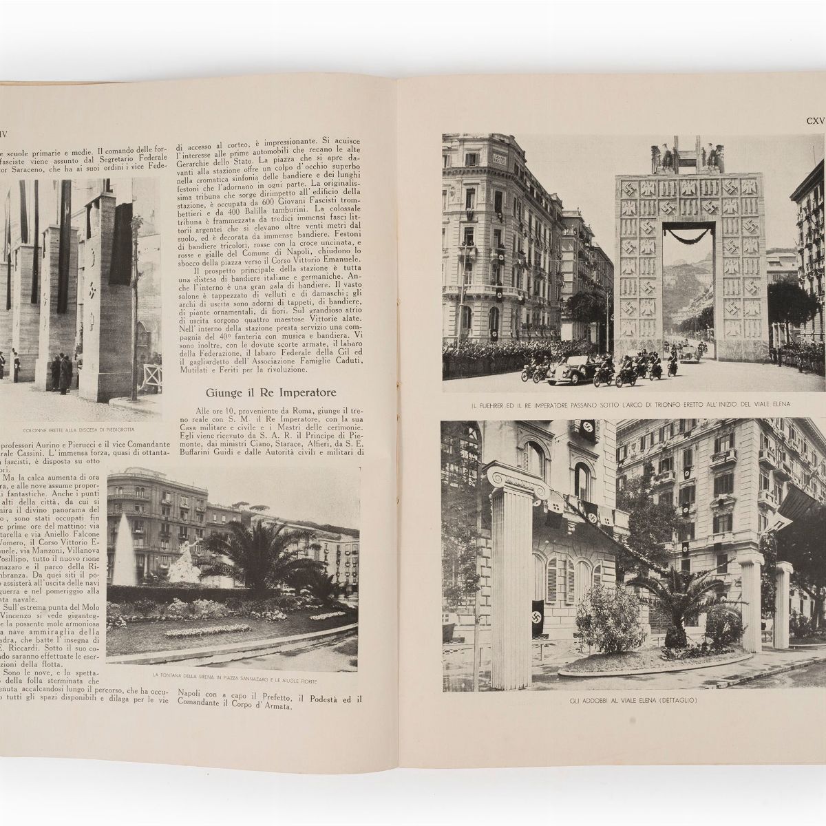 Napoli - Rivista Municipale, Adolfo Hitler a Napoli. Numero speciale 5-6, 1938
