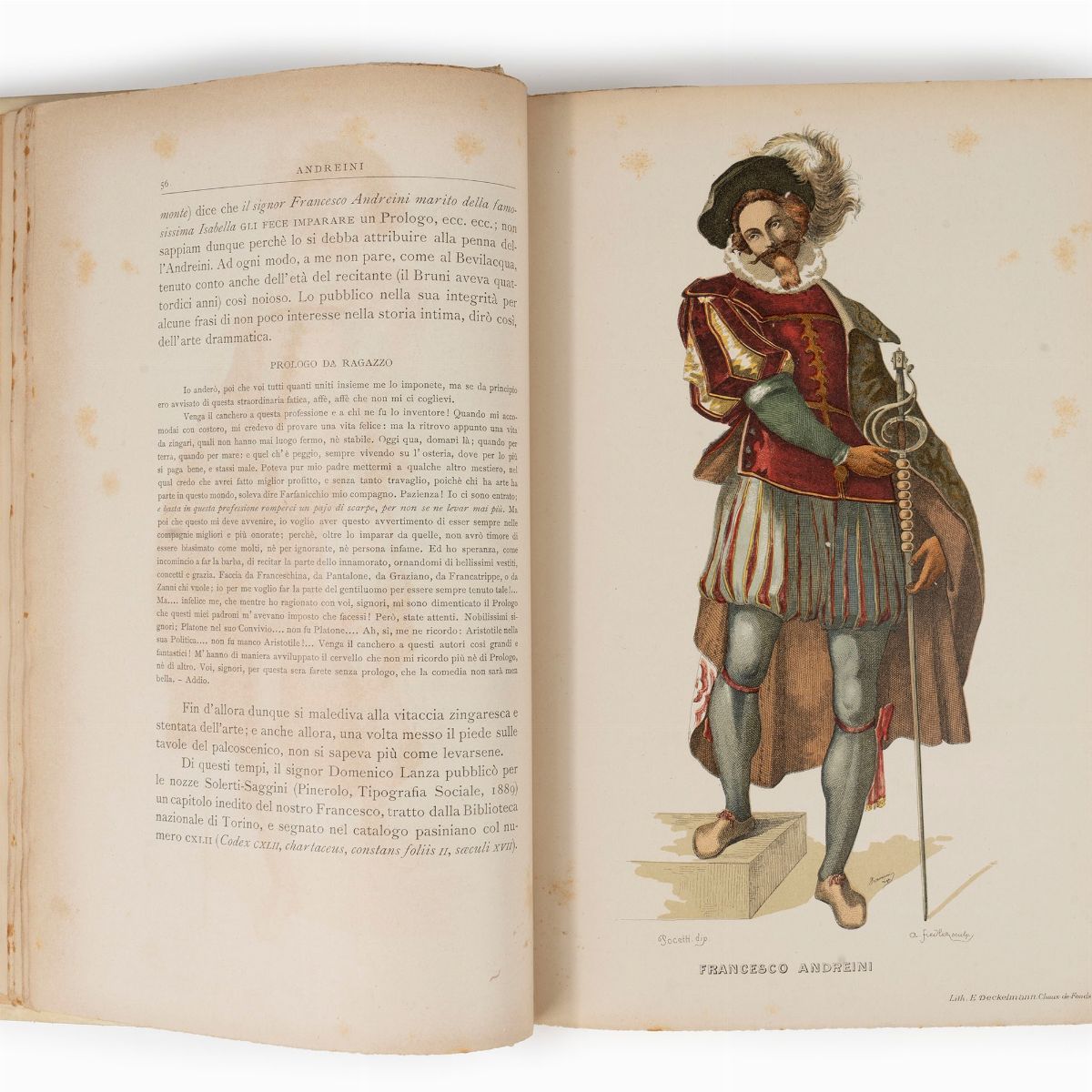 Luigi Rasi - I comici italiani. Biografia, Bibliografia, Iconografia, 1897
