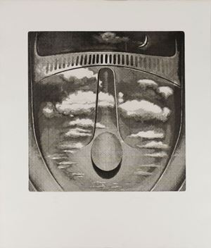 Riflessi sulla Volkswagen (Sul far della Luna)