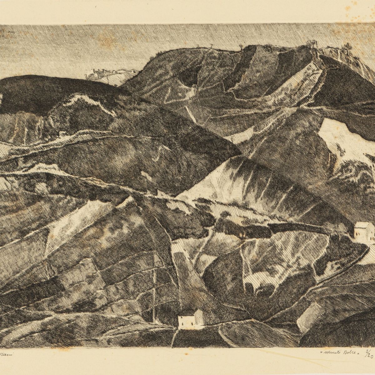 Leonardo Castellani - La Salsiera Francese, i Sassi di Simone e Monte Dolce