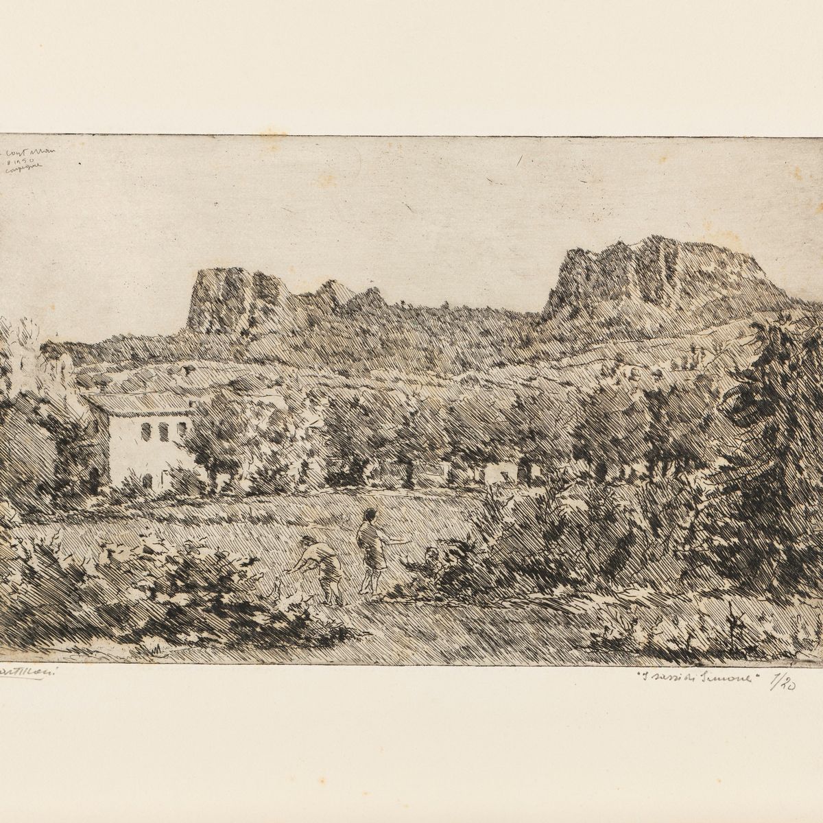 Leonardo Castellani - La Salsiera Francese, i Sassi di Simone e Monte Dolce