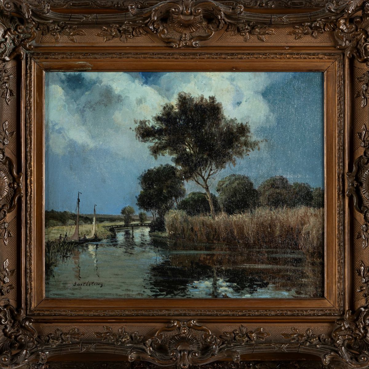 Scuola Francese, Inizi Secolo XX - Lungo il Fiume