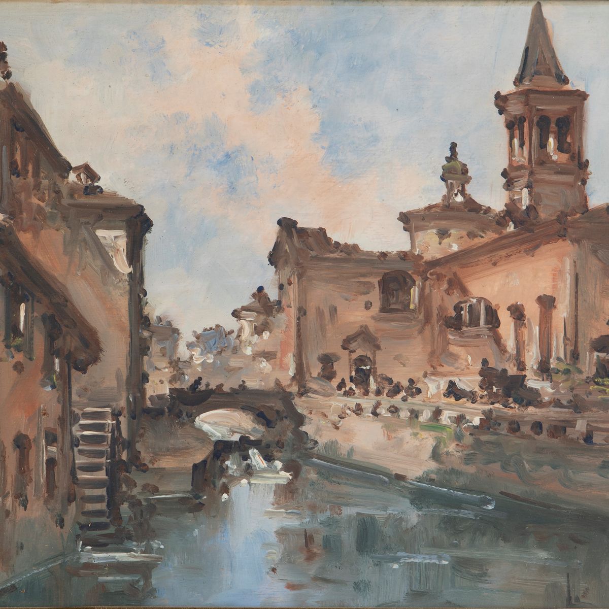 Giovanni Riva - La Pusterla e Naviglio