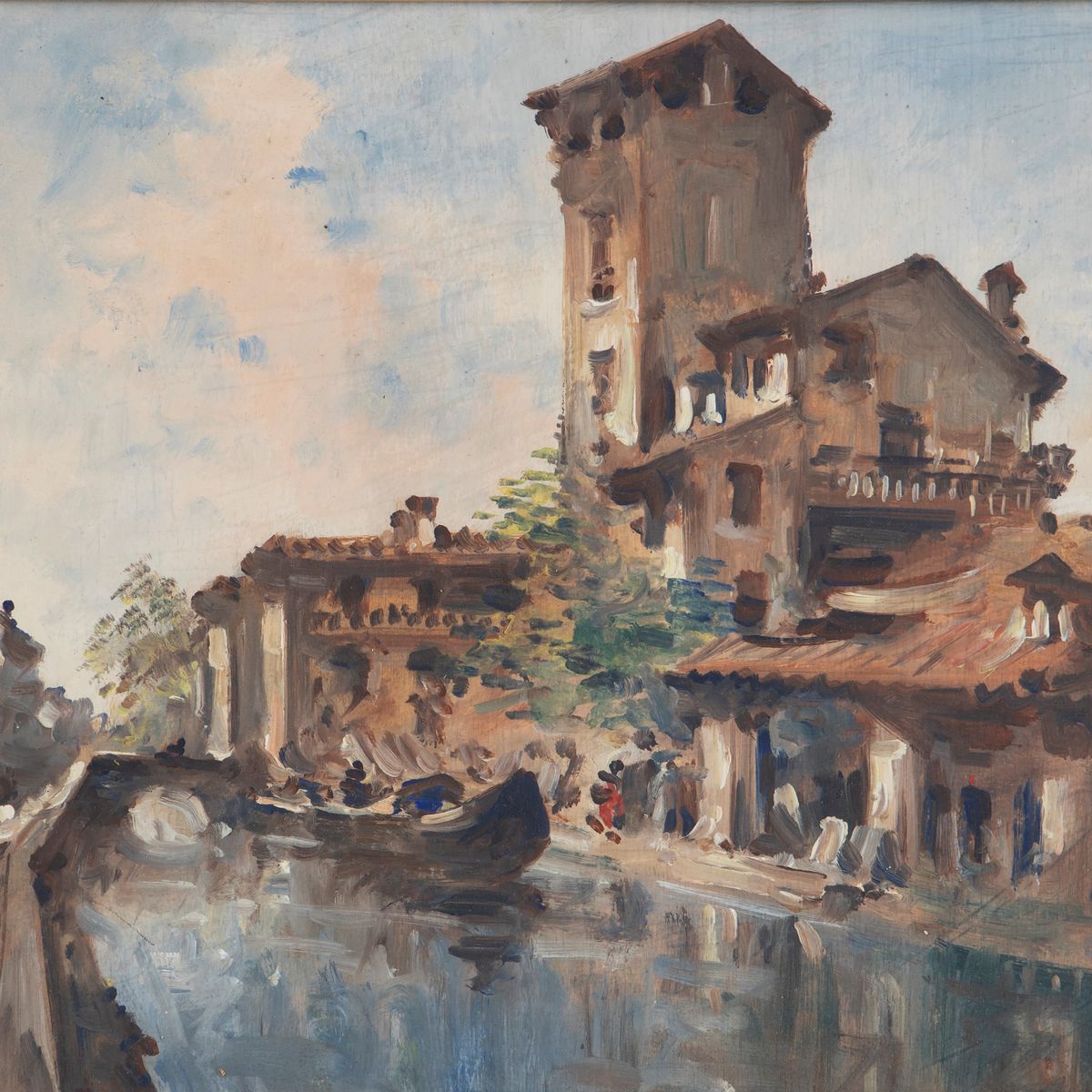 Giovanni Riva - La Pusterla e Naviglio