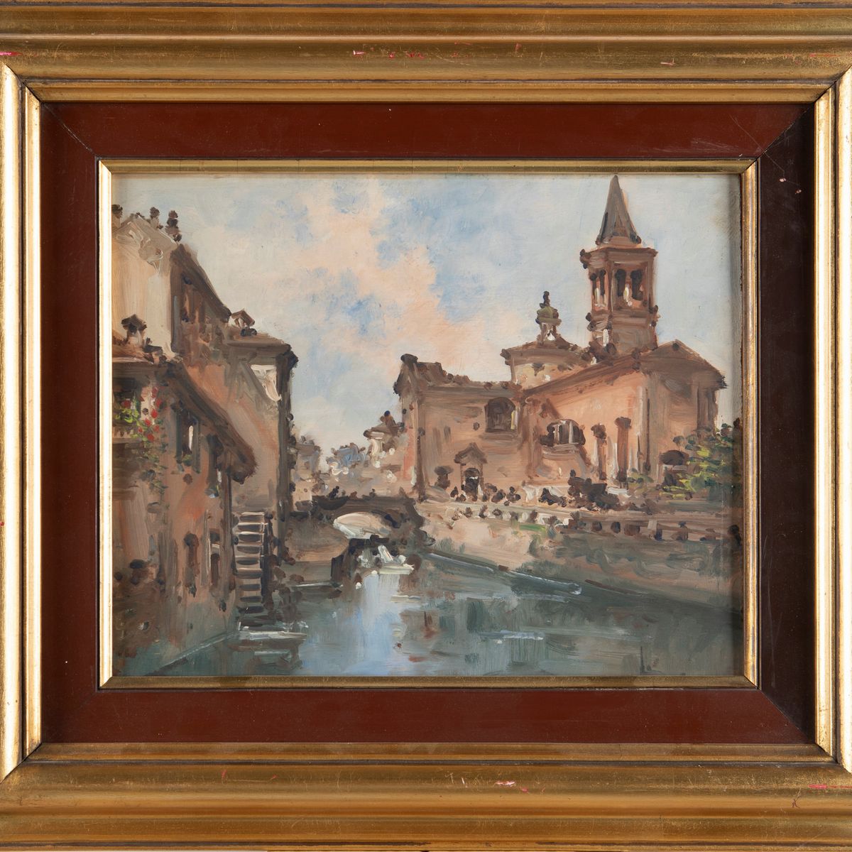 Giovanni Riva - La Pusterla e Naviglio