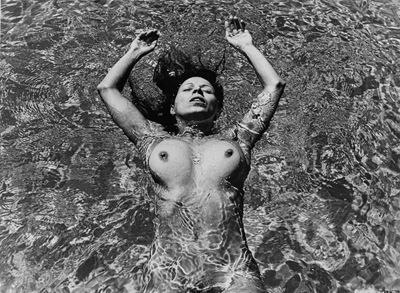 Senza titolo (Nudo), stampa vintage alla gelatina ai sali d'argento, 1977