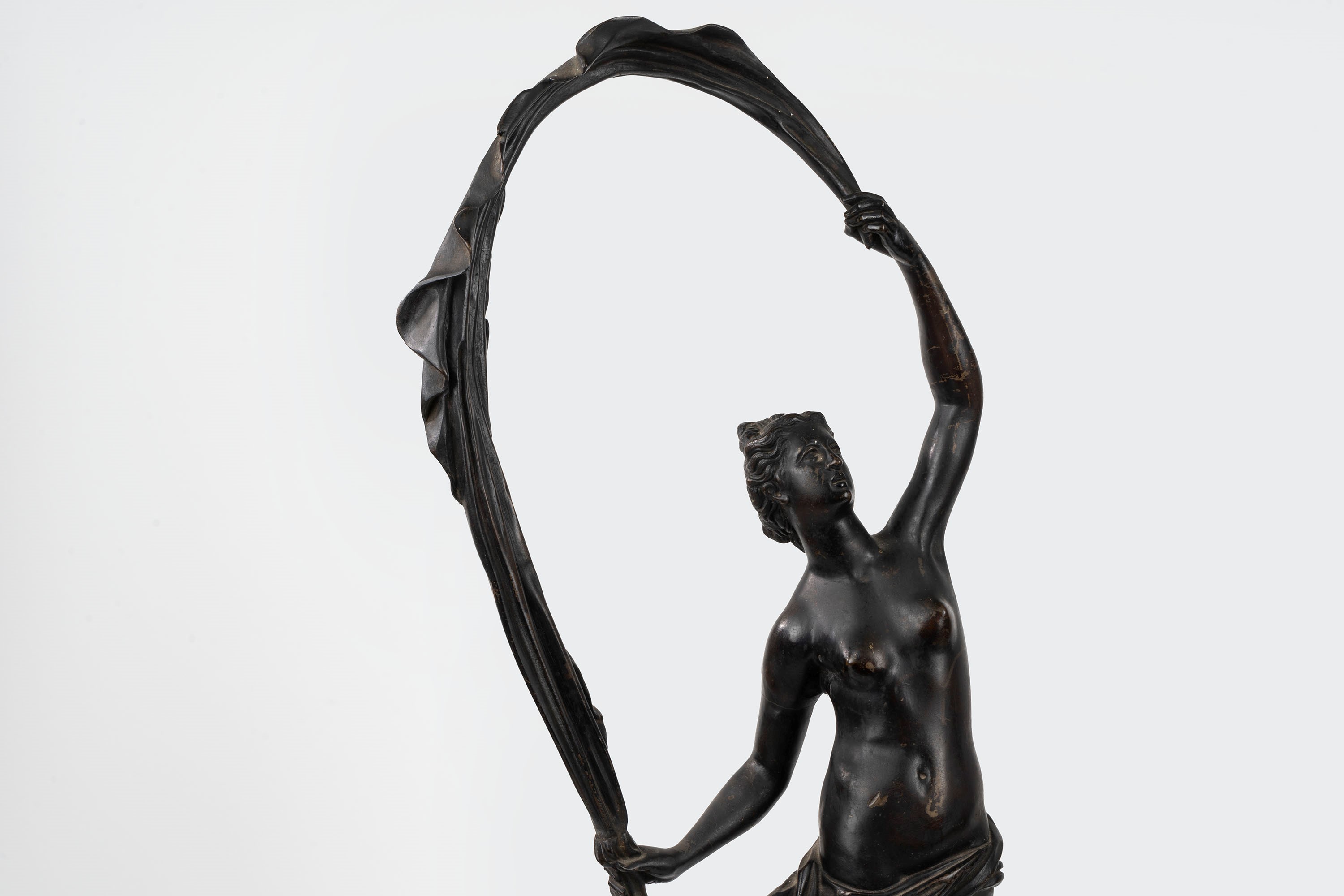 Due Sculture in Bronzo Raffiguranti Mercurio e la Fortuna, da Giambologna, Secolo XIX
