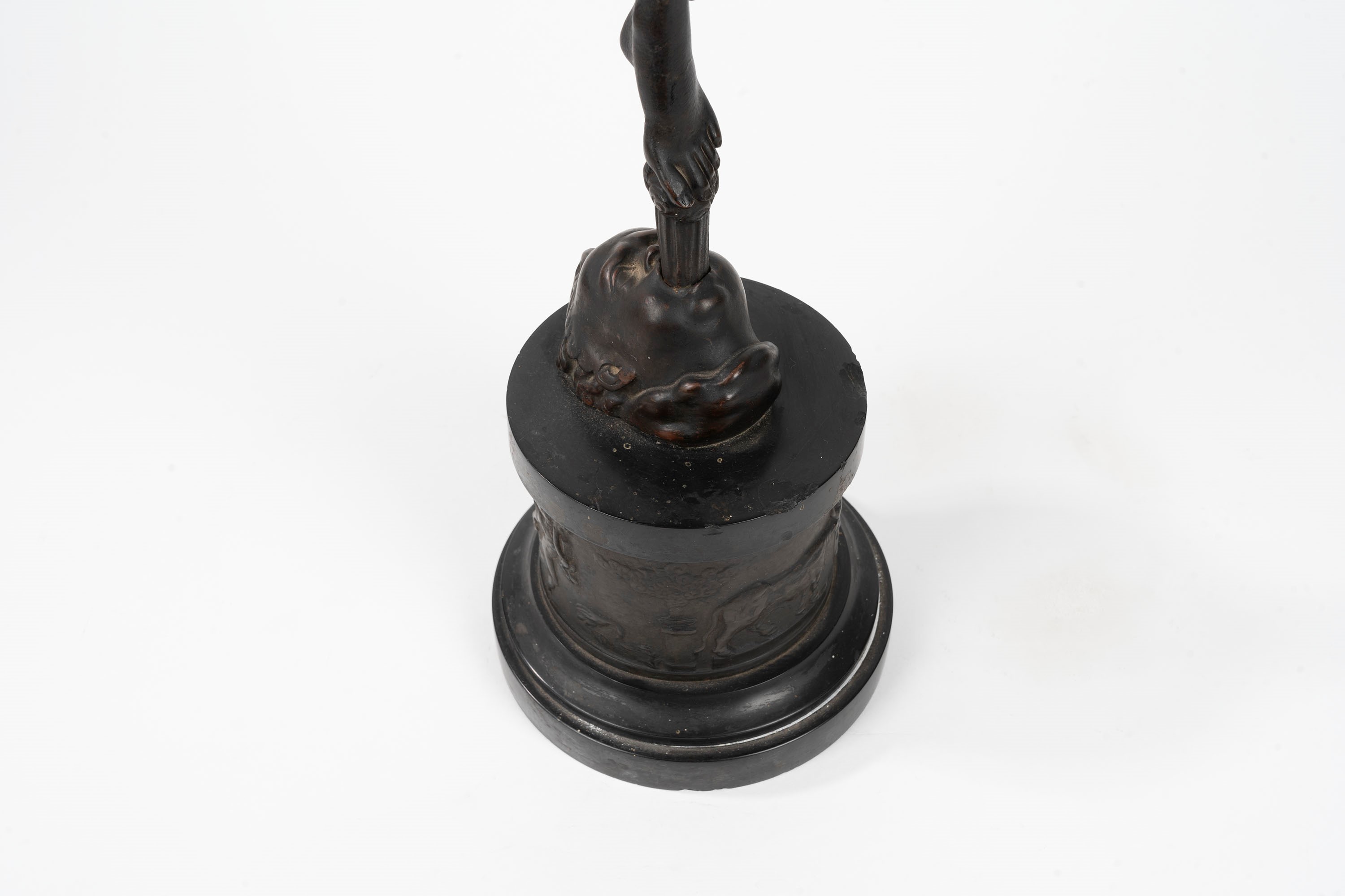 Due Sculture in Bronzo Raffiguranti Mercurio e la Fortuna, da Giambologna, Secolo XIX