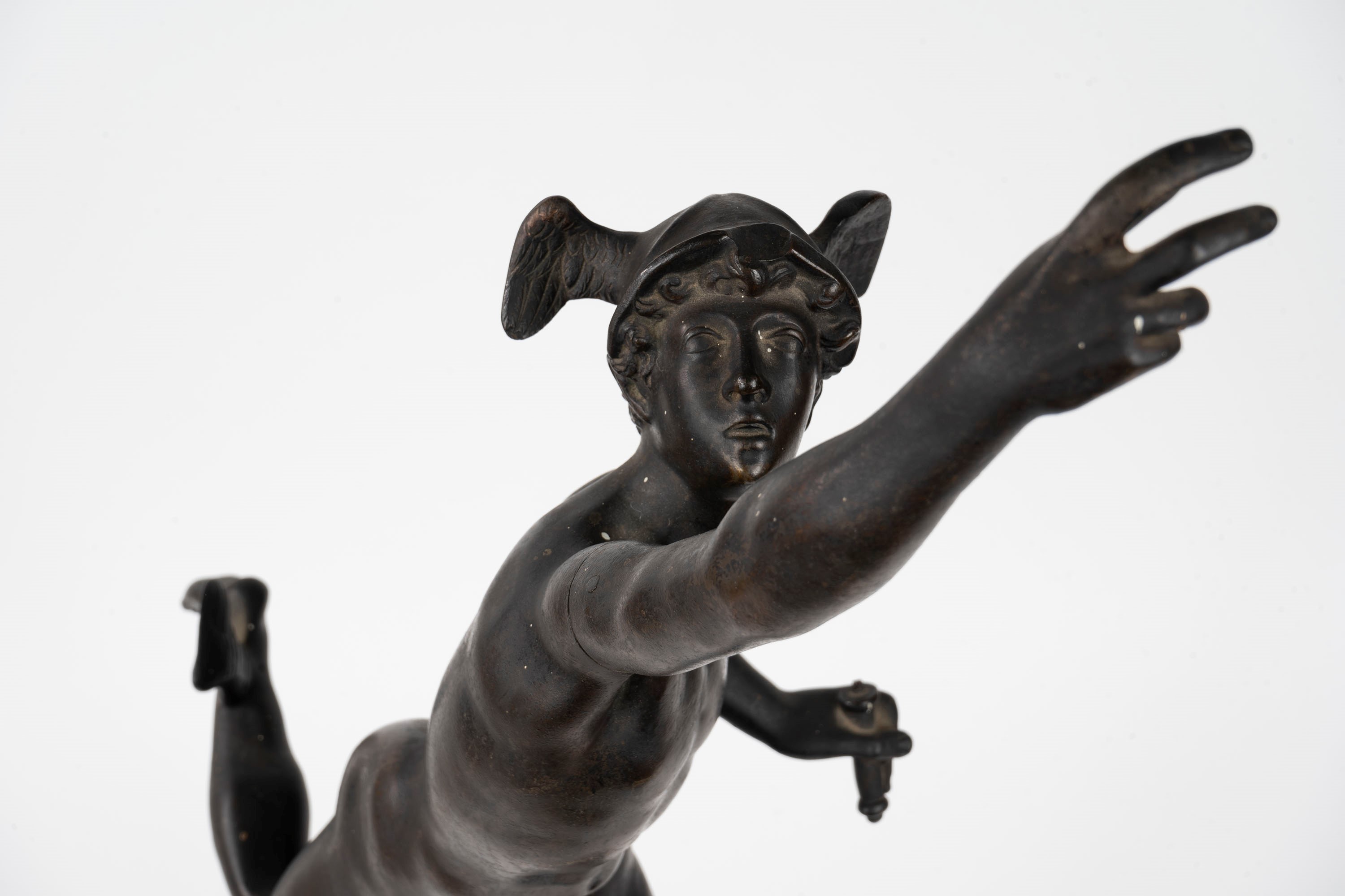 Due Sculture in Bronzo Raffiguranti Mercurio e la Fortuna, da Giambologna, Secolo XIX