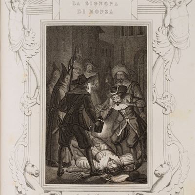 La Signora di Monza. Storia del Secolo XVII. Prima edizione illustrata