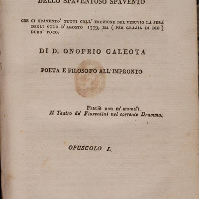 Opuscoli editi ed inediti, 1825